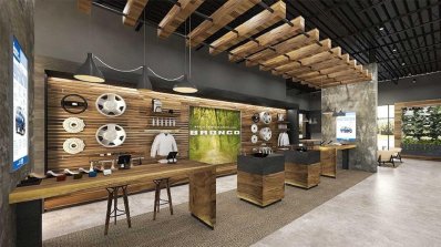 Ford Bronco Showroom Rendering Interior 3