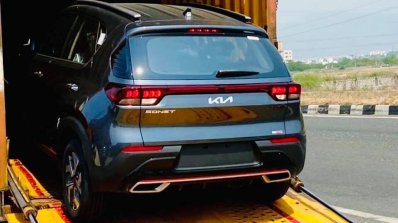 2021 Kia Sonet Rear 3 Quarters