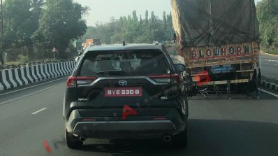 Toyota Rav4 Spied Rear View 1