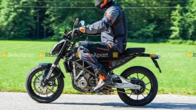 2022 Ktm Duke 125 Spy Shots 1