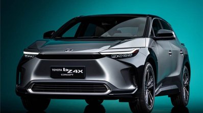 Toyota Bz4x Concept Front Quarter