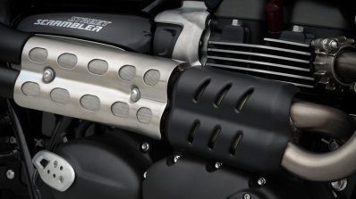 Triumph Street Scrambler Sandstorm Exhaust Pipes