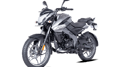 Bajaj Pulsar Ns125 Grey Front Left