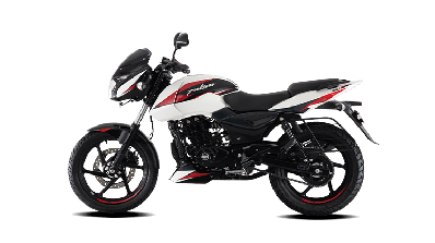 Bajaj Pulsar 180 Dagger Edge White Left