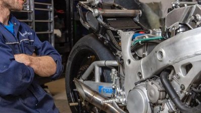 Guy Martin With Modified Suzuki Hayabusa