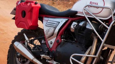 Modified Interceptor 650 Front Quarter Closeup