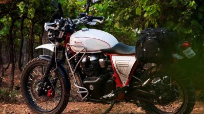 Modified Interceptor 650 Rear Left