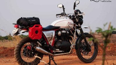 Modified Interceptor 650 Rear Right