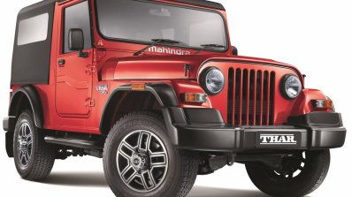 Mahindra Thar 2015 Facelift Front Quarters