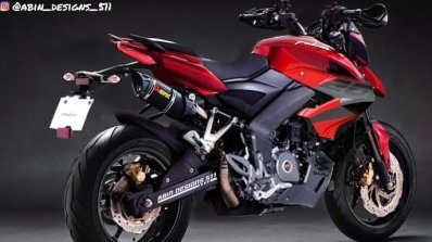 Pulsar Ns200 Hypermotard Render Rear Rt