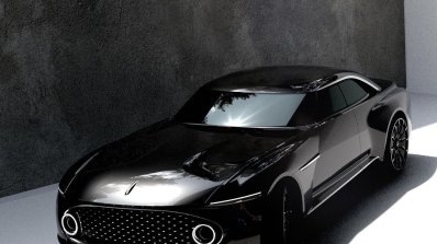 Hindustan Ambassador Modern Rendering Front Top An