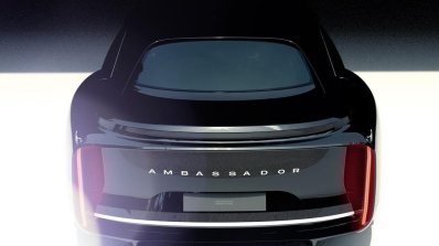 Hindustan Ambassador Modern Rendering Rear