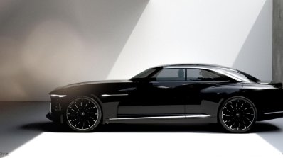 Hindustan Ambassador Modern Rendering Side Profile