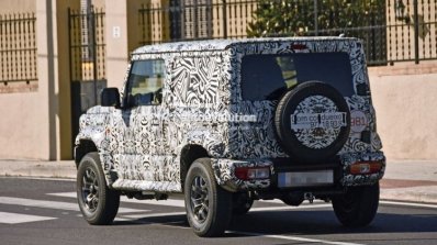 Rear Side Look Of Suzuki Jimny Lwb