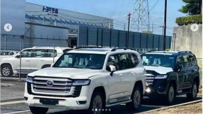 Toyota Land Cruiser Lc 300 Spied Front Quarter