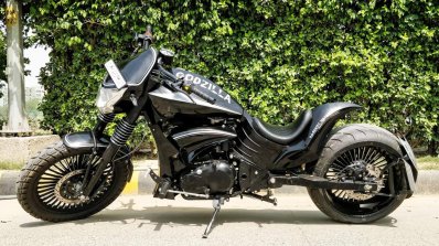 Modified Royal Enfield Thunderbird Left