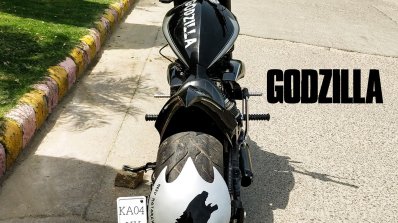 Modified Royal Enfield Thunderbird Rear