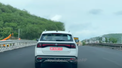 Volkswagen Taigun Spied Rear