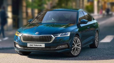 2021 Skoda Octavia Front Quarter