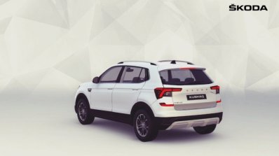 Skoda Kushaq Front Quarter White