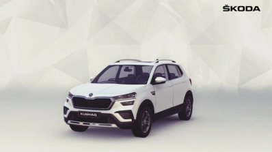 Skoda Kushaq Front Quarter White Jpg