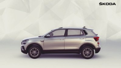 Skoda Kushaq Side Profile Silver