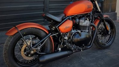 Royal Enfield Bobber 650 - Royal Enfield Interceptor 650 Custom Bobber ...