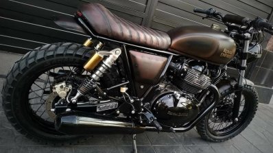 Royal Enfield Interceptor 650 Custom Rear Three Qu
