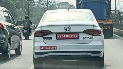 Rear Fascia Of Vw Virtus