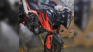 Ktm 790 Adventure Spy Shot Front Right