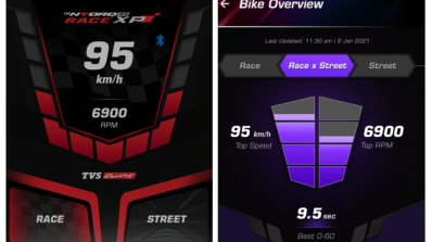 Tvs Ntorq 125 Race Xp Updated User Interface