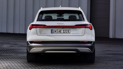 Audi E Tron 50 Rear View White