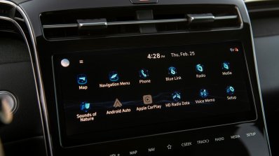 Hyundai 2022 Santa Cruz Infotainment System