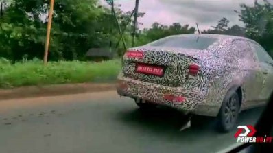 Volkswagen Vitrus Spy Shot Rear Right