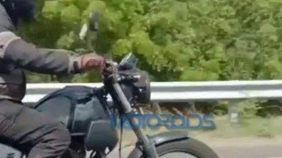 New Royal Enfield Himalayan Spy Shot Front Right