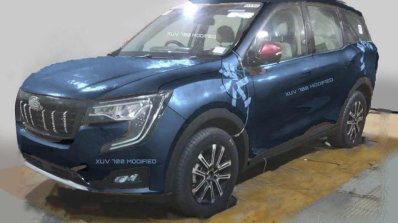 Mahindra Xuv700 Blue Front Left Render