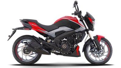 Bajaj Dominar 250 Racing Red Matt Silver Right