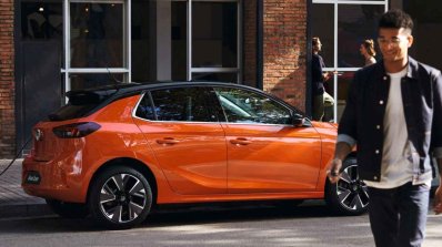 Vauxhall Corsa E Right Charging Street Uk