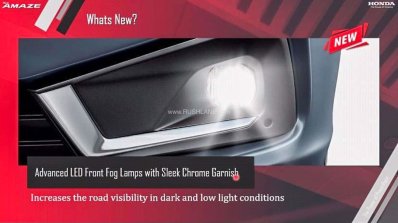 New Honda Amaze Fog Lamp
