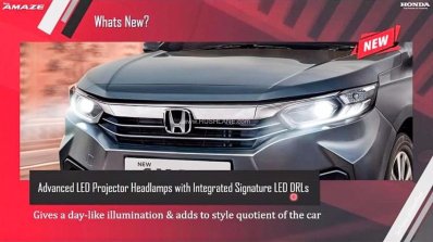 New Honda Amaze Front Grille