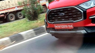 Ford Ecosport Facelift Front Left Closeup