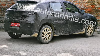 New Maruti Baleno Spy Shot Rear Right