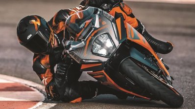 New Ktm Rc 390 Lean Right Track
