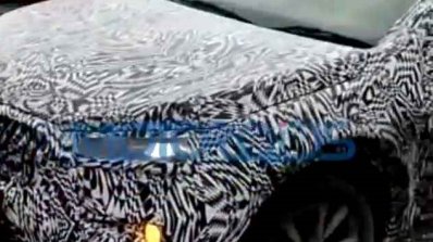 Skoda Slavia Spy Shot Front Left Closeup