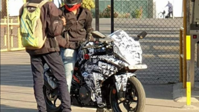 New Ktm Rc 390 Spy Shot Front Right