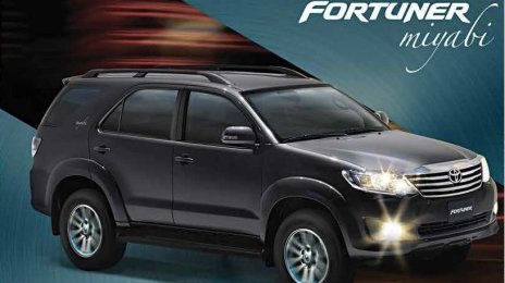 Toyota Fortuner 'Miyabi' special edition launches in Colombia