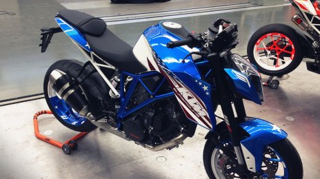 KTM Super Duke 1290 revealed in a dealer preview