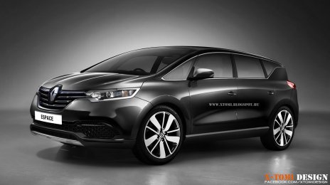 Rendering - Next gen Renault Espace