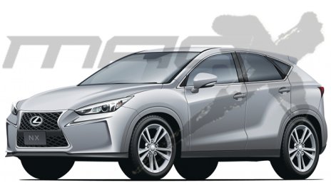 Rendering - Lexus LF-NX crossover to launch in August 2014; Has the Q5 and X3 in sight
