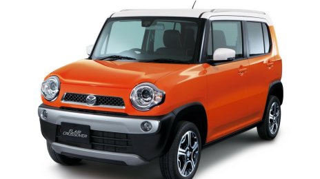 Japan - The Mazda Flair kei-crossover is a rebadged Suzuki Hustler